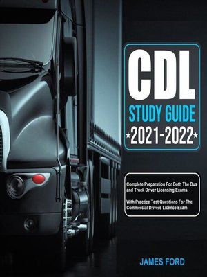 cover image of CDL Study Guide 2021-2022